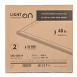 Панель ультратонкая светодиодная LightPhenomenON LT-UTP-02-IP40-40W-6500К LED - Светильники - Для общественных зданий - Магазин сварочных аппаратов, сварочных инверторов, мотопомп, двигателей для мотоблоков ПроЭлектроТок